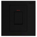 Legrand Galion K8/31D45AN-C-HK 1 Gang 45A DP Switch with LED (Black)