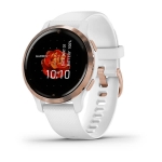 Garmin 010-02429-73 Venu 2S English 智能手錶 (銀色不銹鋼錶圈搭配霧灰色錶殼和矽膠錶帶)