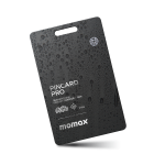 Momax BR9D PinCard Pro 可充電全球定位器 (黑色)