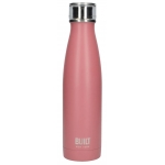 Built NY BLT-BOTL-PK 500ml Double Walled Stainless Steel Water Bottle Charcoal (Pink)