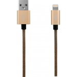 EGO Apple 官方認證 Lightning 充電線 (金色) (30cm)