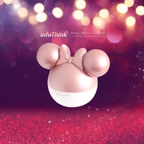 infoThink iTWS100(D100-Minnie) Disney Centennial Minnie Collection True Wireless Bluetooth Headset