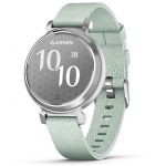 Garmin 010-02839-63 Lily 2 Classic Nylon Band (Silver with Sage Gray)