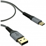 Verbatim 威寶 120厘米 Tough Max Type C 至 USB-A 充電傳輸線 (65989)