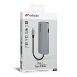Verbatim 威寶 32151 USB-C Pro 8合1擴展器 (CMH-08)
