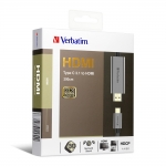 Verbatim 威寶 65709 Type C 3.1 轉 HDMI 4K 連接線 (200cm)
