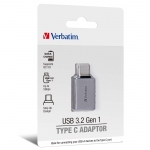 Verbatim 威寶 66885 USB 3.2 Gen 1 至Type C 轉接器