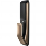 【Discontinued】Samsung SAM-SHPDP727AGEN Bluetooth/ Password/ RF-Card Smart Doorlock (Gold)