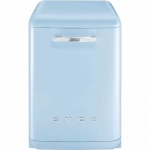 Smeg BLV2AZ-2 60cm 13套標準餐具 50年代復刻座地式洗碗碟機 (淺藍色)