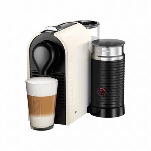 【已停產】Nespresso U&Milk C55-SG-CW-NE 19巴 全自動咖啡機 (乳白色)