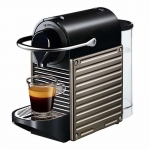 Nespresso Pixie C61-SG-TI-NE2 19bar Automatic Coffee Machine (Titan)
