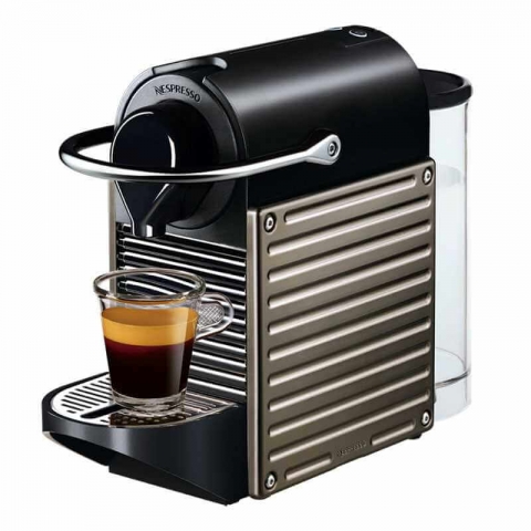Nespresso Pixie C61-SG-TI-NE2 19巴 全自動咖啡機 (灰色)