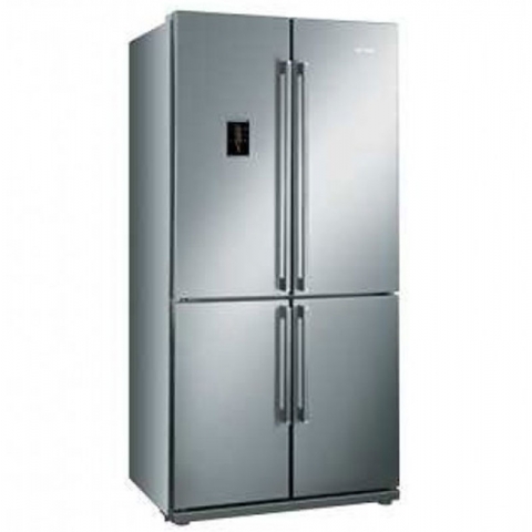 【Discontinued】Smeg FQ60XPE 610Litres No Frost Side-by-side 4-door Refrigerator