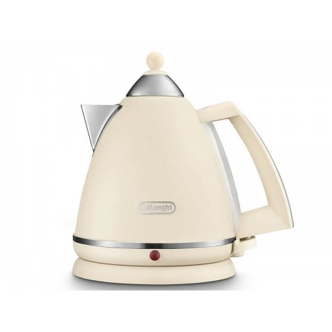 【Discontinued】DeLonghi KBX3016.BG 1.7Litres Argento Flora Series Water Kettle (Yellow)