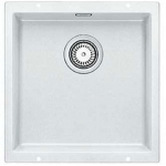 Blanco SUBLINE400-U 523426 50cm Single Bowl Sink (White)