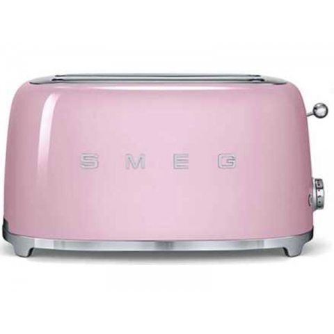 Smeg TSF02PKUK 1500W Toaster (4 Slice) (Pink)