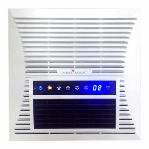 【已停產】Neomax 美斯 NVF-808 1350W 窗口式暖氣王 (無線遙控/ 渦輪式扇葉)(安裝245x245mm)