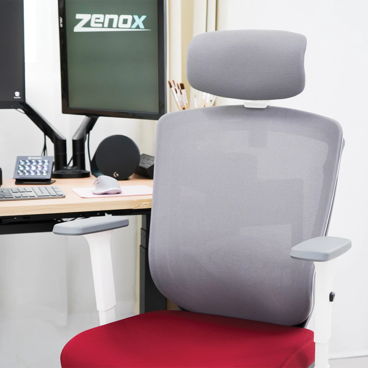 Zenox Zagen 座元辦公椅 (紅色) (Z-OC52-R)
