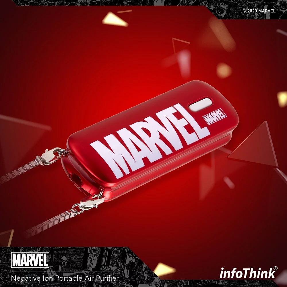 infoThink iAnion-100-MV 隨身項鍊負離子空氣清淨機 (Marvel)