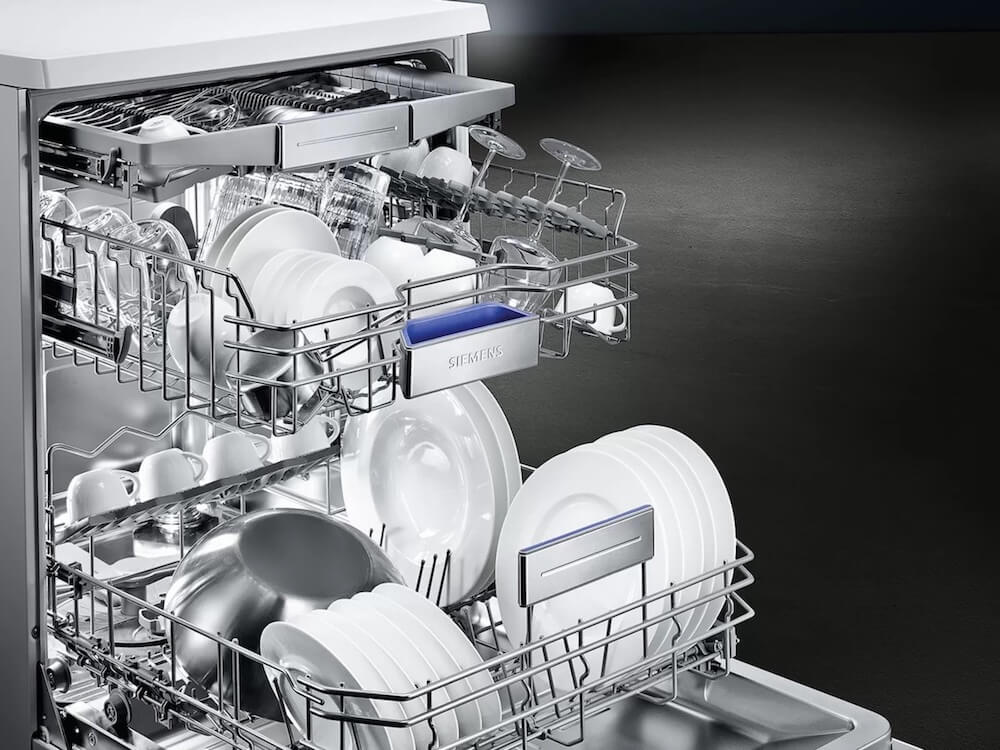 (舊型號) Siemens 西門子 SK26E822EU 55厘米 6套標準餐具 座檯式洗碗碟機 (西式洗滌籃)